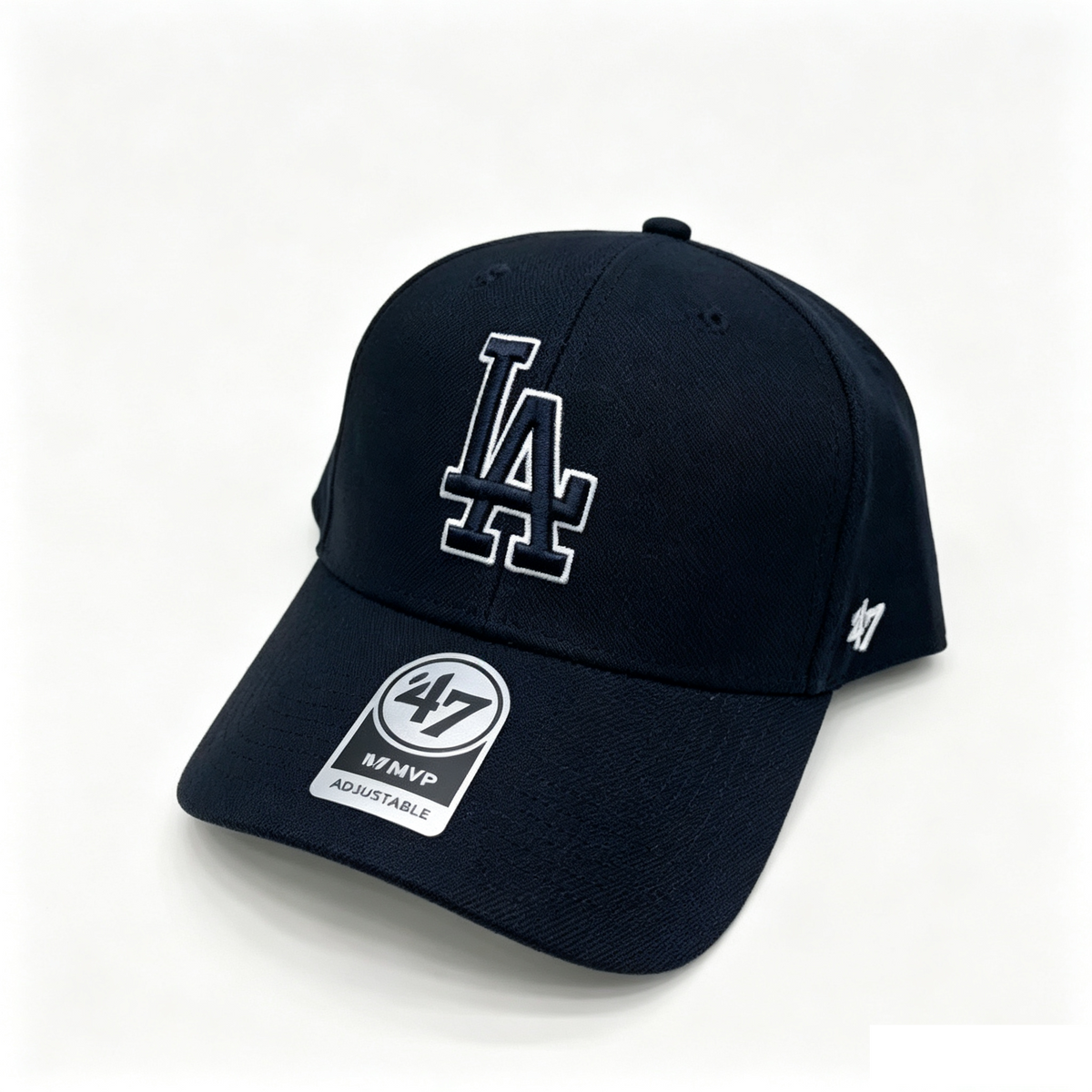 '47 MVP Los Angeles Dodgers Black Logo Hat