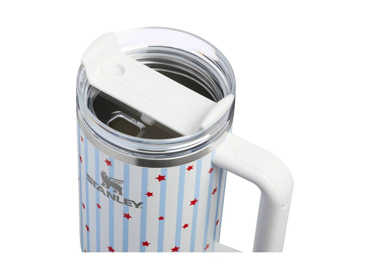 40 Oz Stainless Steel H2.0 FlowState Quencher Tumbler - Starry Stripes