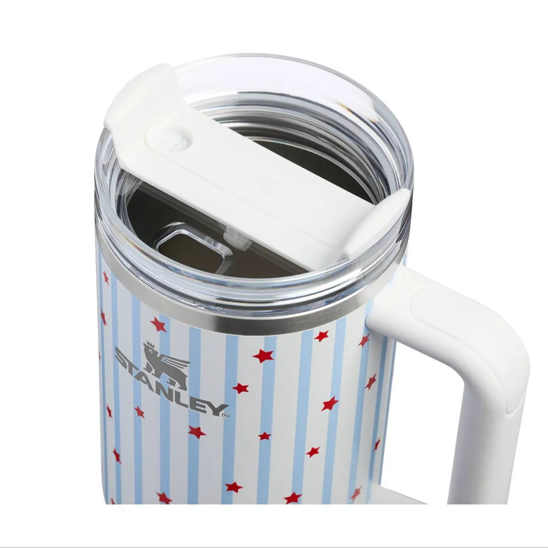 40 Oz Stainless Steel H2.0 FlowState Quencher Tumbler - Starry Stripes
